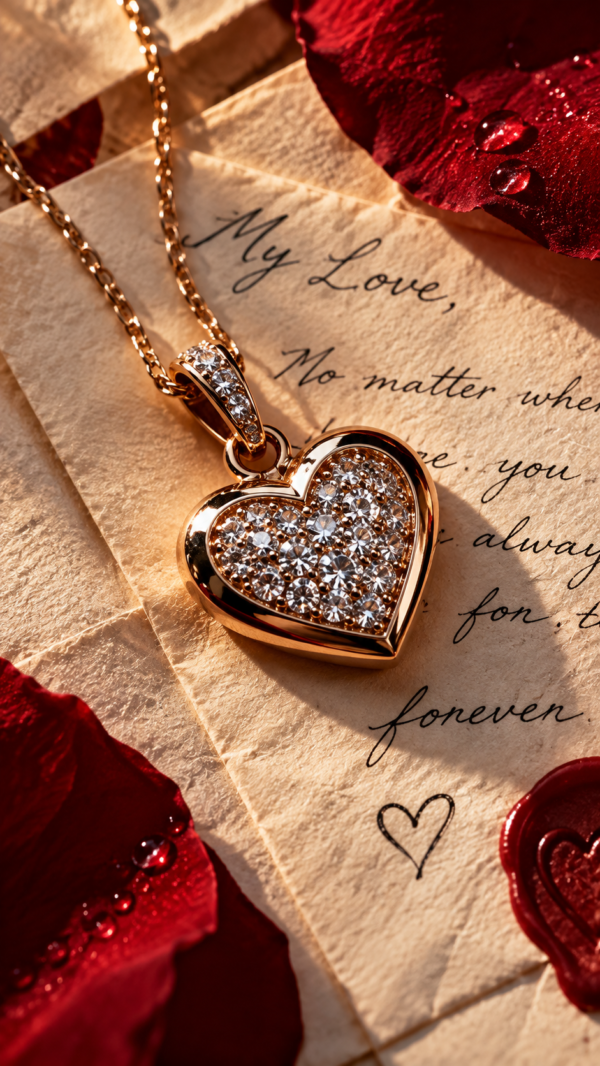 764d4500-7054-43e6-85d7-94f1fde37d07 Diamond Heart Necklace