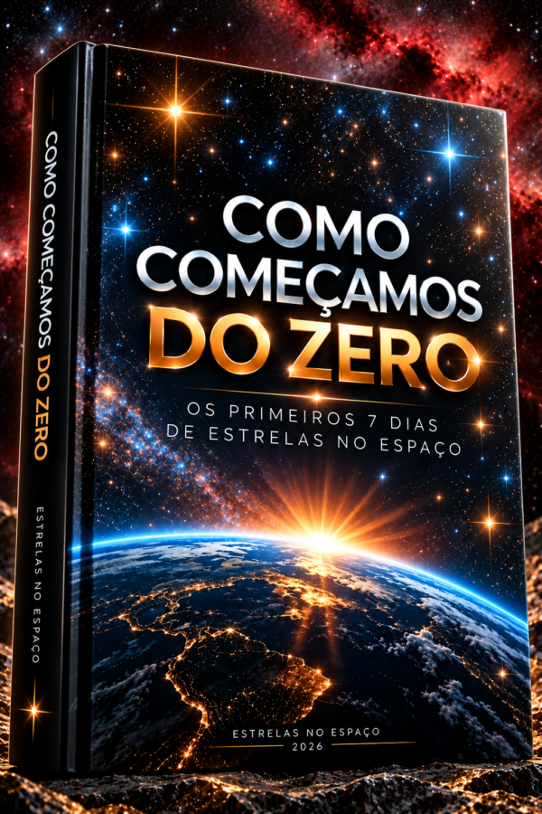 COMO COMEÇAMOS DO ZERO. Os Primeiros 7 Dias de Estrelas no Espaço