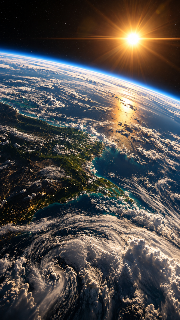 Earth at Sunrise Earth at Sunrise