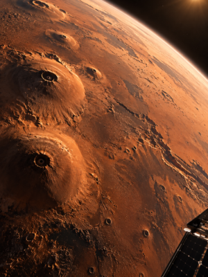 Tharsis From Orbit Tharsis From Orbit